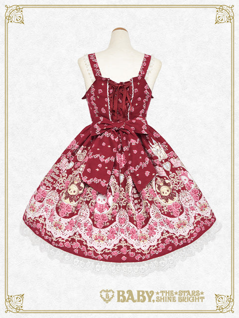 予約】くみゃちゃんの La Princesse Éternelle柄 ジャンパースカートI