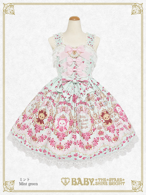 予約】くみゃちゃんの La Princesse Éternelle柄 ジャンパースカートII