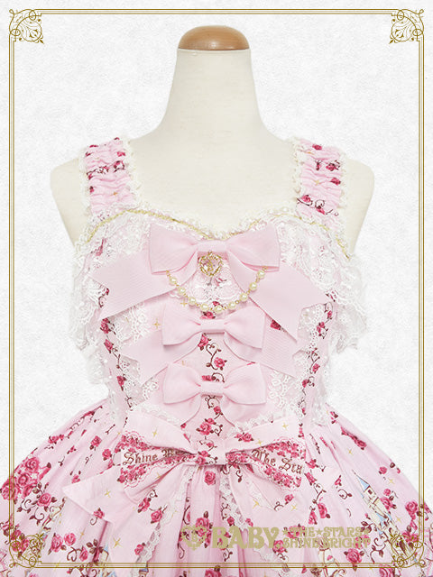 予約】くみゃちゃんの La Princesse Éternelle柄 ジャンパースカートII