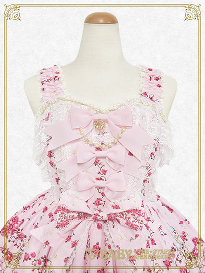 【予約】くみゃちゃんの La Princesse Éternelle柄 ジャンパースカートII