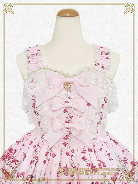 予約】くみゃちゃんの La Princesse Éternelle柄 ジャンパースカートII
