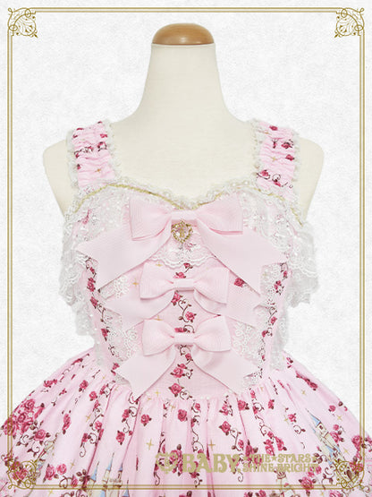 【予約】くみゃちゃんの La Princesse Éternelle柄 ジャンパースカートII