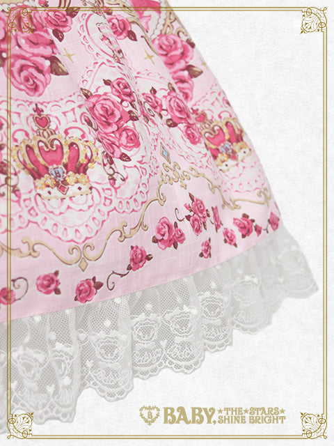【予約】くみゃちゃんの La Princesse Éternelle柄 ジャンパースカートII