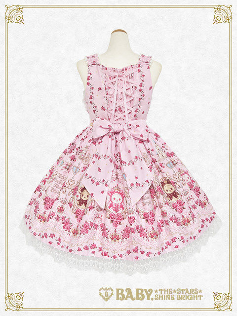 【予約】くみゃちゃんの La Princesse Éternelle柄 ジャンパースカートII