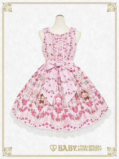 【予約】くみゃちゃんの La Princesse Éternelle柄 ジャンパースカートII