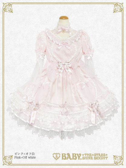 【予約】Sweetheart Dreamy Latte ワンピース