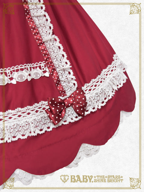 【予約】くみゃちゃんのHeart Sugar Decorationワンピース