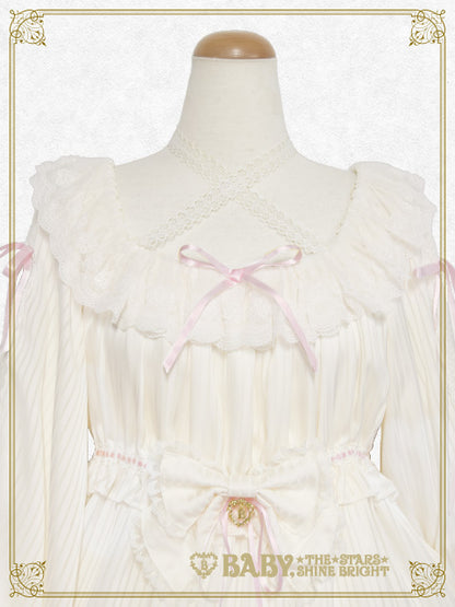 [Pre-order] Little Kitten Lunaria♡ Stripe One-Piece Dress