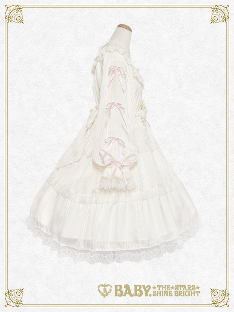 [Pre-order] Little Kitten Lunaria♡ Stripe One-Piece Dress