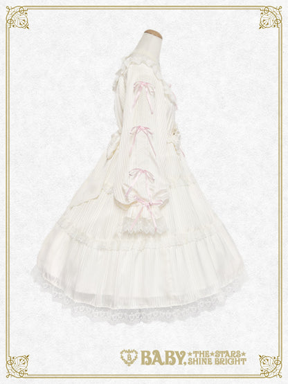 [Pre-order] Little Kitten Lunaria♡ Stripe One-Piece Dress