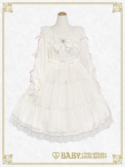 [Pre-order] Little Kitten Lunaria♡ Stripe One-Piece Dress