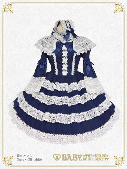 [Pre-order] Elizabeth One-Piece Dress and Headdress Set
