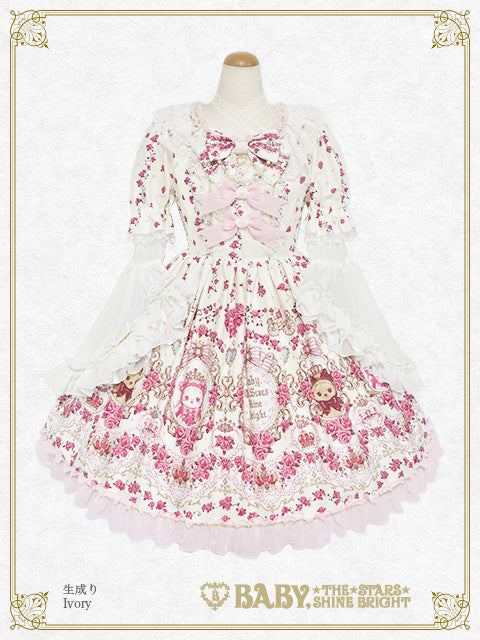 【予約】くみゃちゃんの La Princesse Éternelle柄 ワンピース