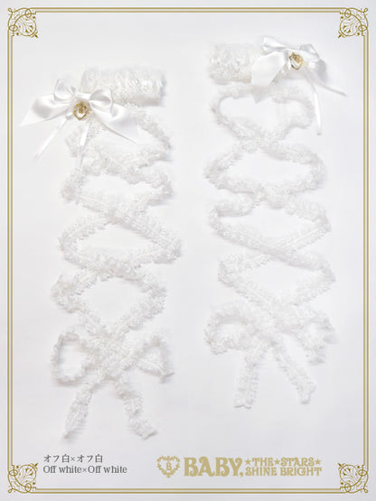 [Pre-order] Sweetheart Dreamy Latte Sock garter