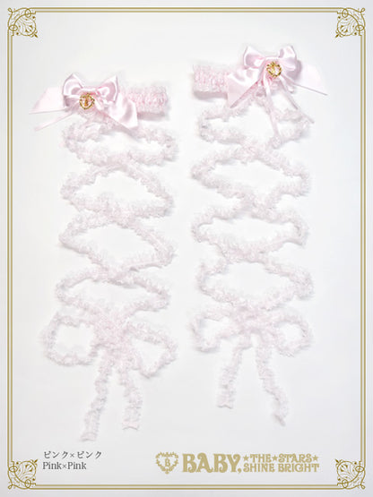 [Pre-order] Sweetheart Dreamy Latte Sock garter