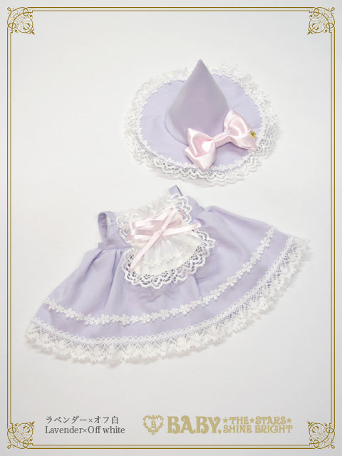 【予約】魔女っこくみゃちゃんのジャンパースカート&ハット