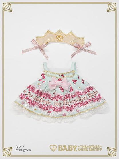 【予約】くみゃちゃんの La Princesse Éternelle柄 くみゃちゃんジャンパースカート