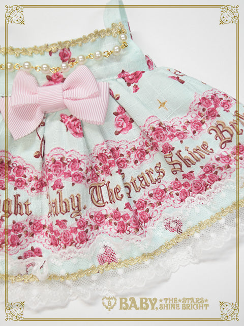【予約】くみゃちゃんの La Princesse Éternelle柄 くみゃちゃんジャンパースカート