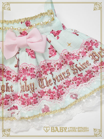 【予約】くみゃちゃんの La Princesse Éternelle柄 くみゃちゃんジャンパースカート