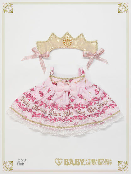 【予約】くみゃちゃんの La Princesse Éternelle柄 くみゃちゃんジャンパースカート