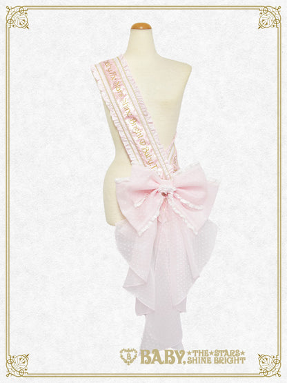 【予約】くみゃちゃんのPrincess Ribbonette 大きなおリボンバレッタ付きエシャルプ