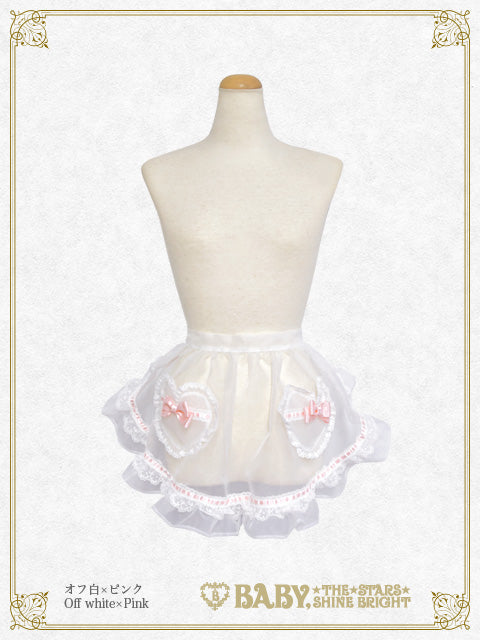 [Pre-order] Love’s Strawberry Afternoon Tea Half Apron