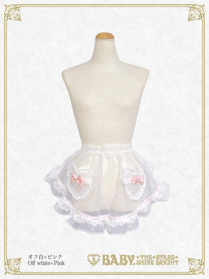 [Pre-order] Love’s Strawberry Afternoon Tea Half Apron