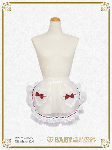 [Pre-order] Love’s Strawberry Afternoon Tea Half Apron