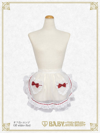[Pre-order] Love’s Strawberry Afternoon Tea Half Apron