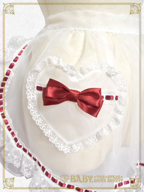 [Pre-order] Love’s Strawberry Afternoon Tea Half Apron