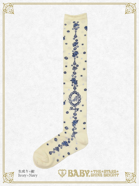 [Pre-order] Cinderella～Brilliant ball of Magic～ Over-the-knee socks