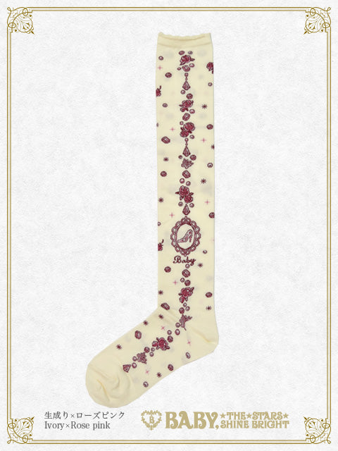 [Pre-order] Cinderella～Brilliant ball of Magic～ Over-the-knee socks