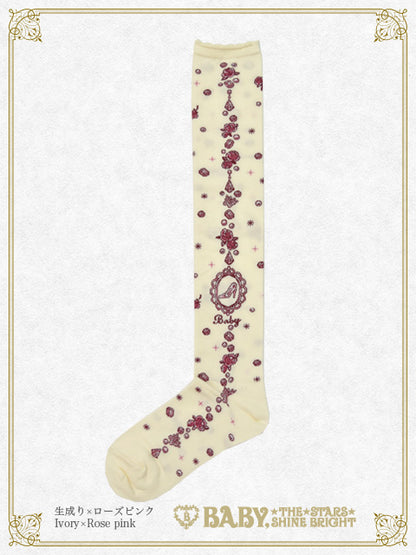 [Pre-order] Cinderella～Brilliant ball of Magic～ Over-the-knee socks
