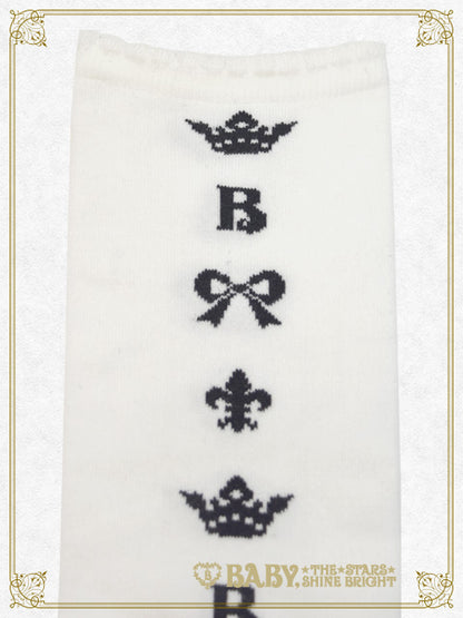 Baby Crown Ribbon Over-knee socks