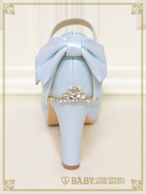 Cinderellaクリスタルハートパンプス