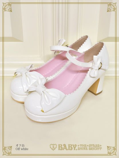 Princess Drop Embroidered Enamel Dolly Shoes