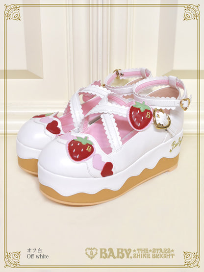[Pre-order] Sweet Strawberry Cake Shoes