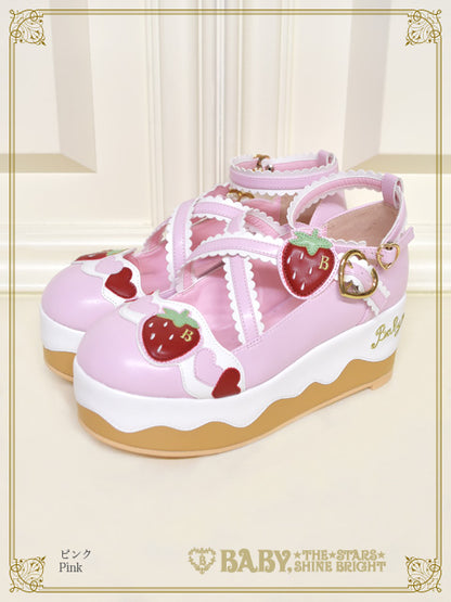 [Pre-order] Sweet Strawberry Cake Shoes