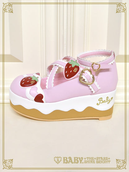 [Pre-order] Sweet Strawberry Cake Shoes