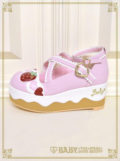 [Pre-order] Sweet Strawberry Cake Shoes