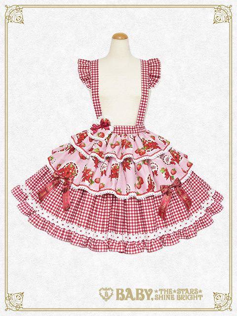 [Pre-order] Love’s Strawberry Afternoon Tea Skirt