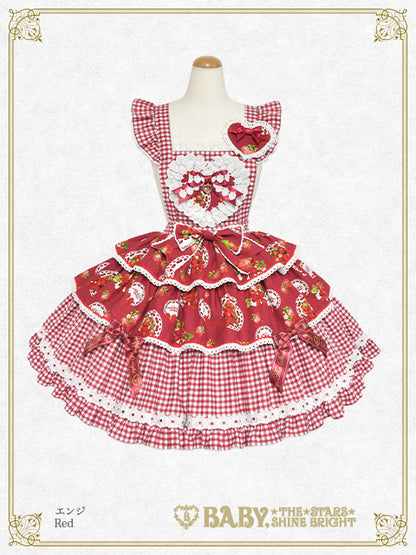 [Pre-order] Love’s Strawberry Afternoon Tea Skirt