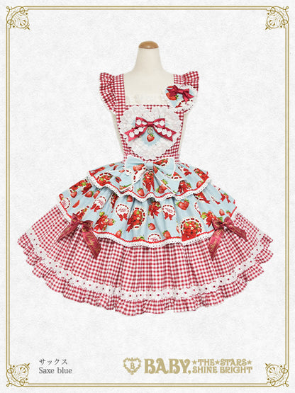 [Pre-order] Love’s Strawberry Afternoon Tea Skirt