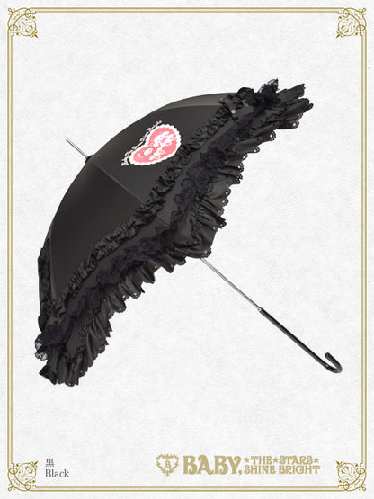 【予約】くみゃちゃんのSweet Baby Love Heart プリントアンブレラ