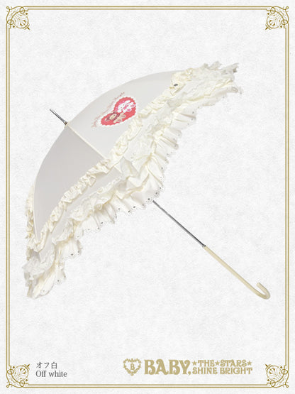 【予約】くみゃちゃんのSweet Baby Love Heart プリントアンブレラ