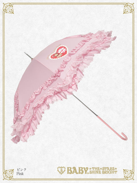 [Pre-order] Kumya-chan's Sweet Baby Love Heart print Umbrella