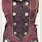 Prince of the Pale glimmer light and the Deep red darkness long vest