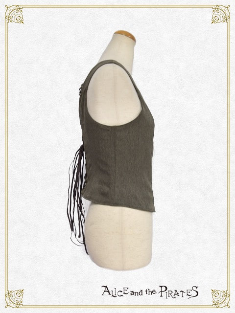 Corset style vest