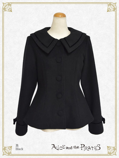 セーラーカラーショートコート