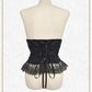 Wonder about you in the silent moonlit night short corset